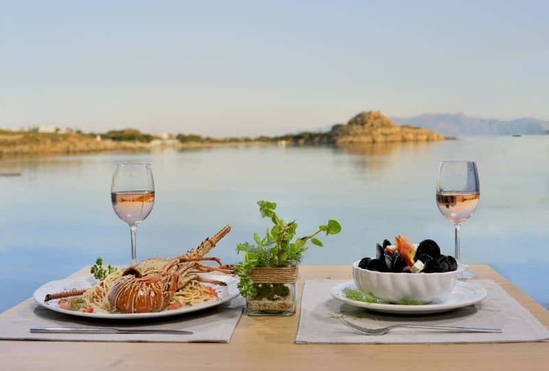Platis Gialos - Blue Myth restaurant