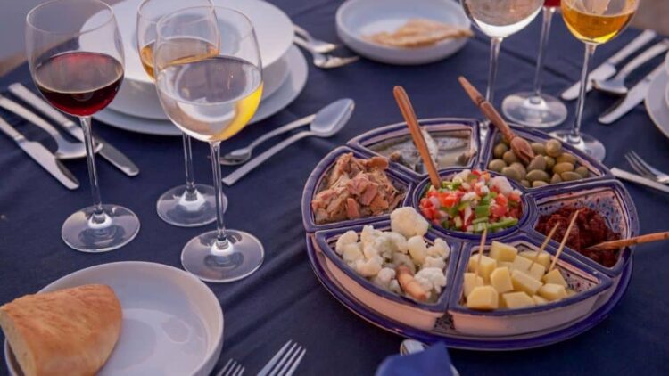 Aperitif at L'Auberge de Tamezret