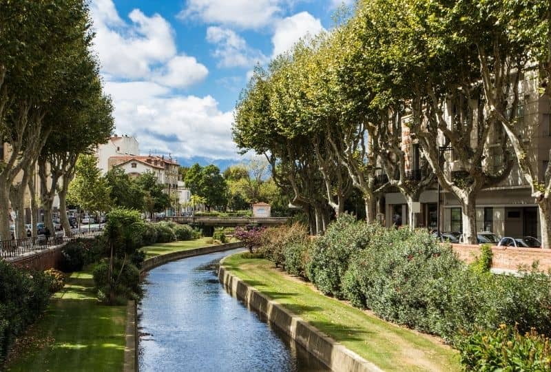 Canal in Perpignan