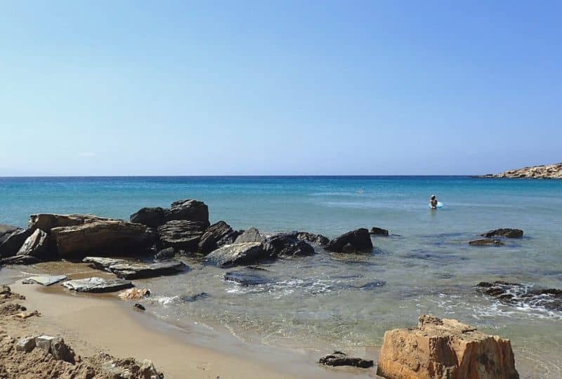 Fragaras beach Paros