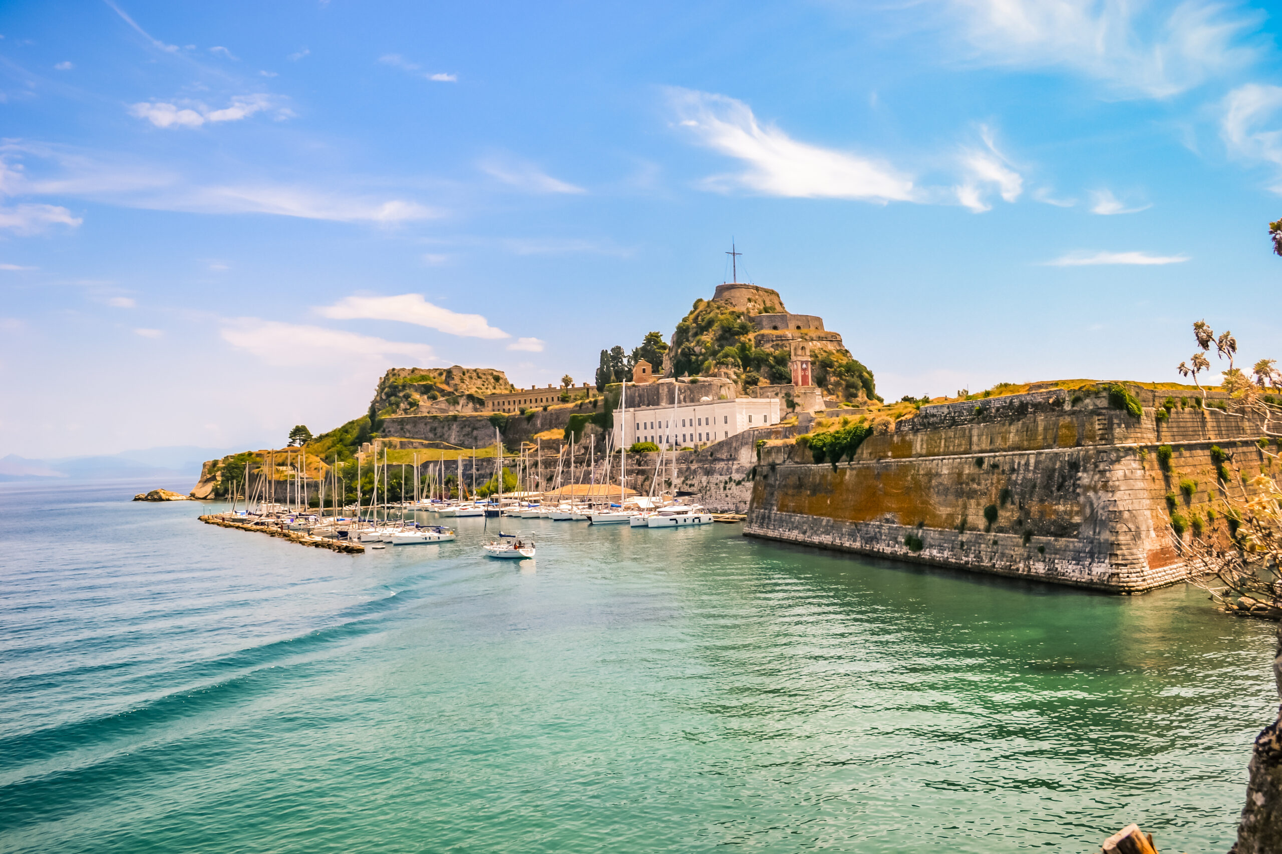 Corfu island, Greece.