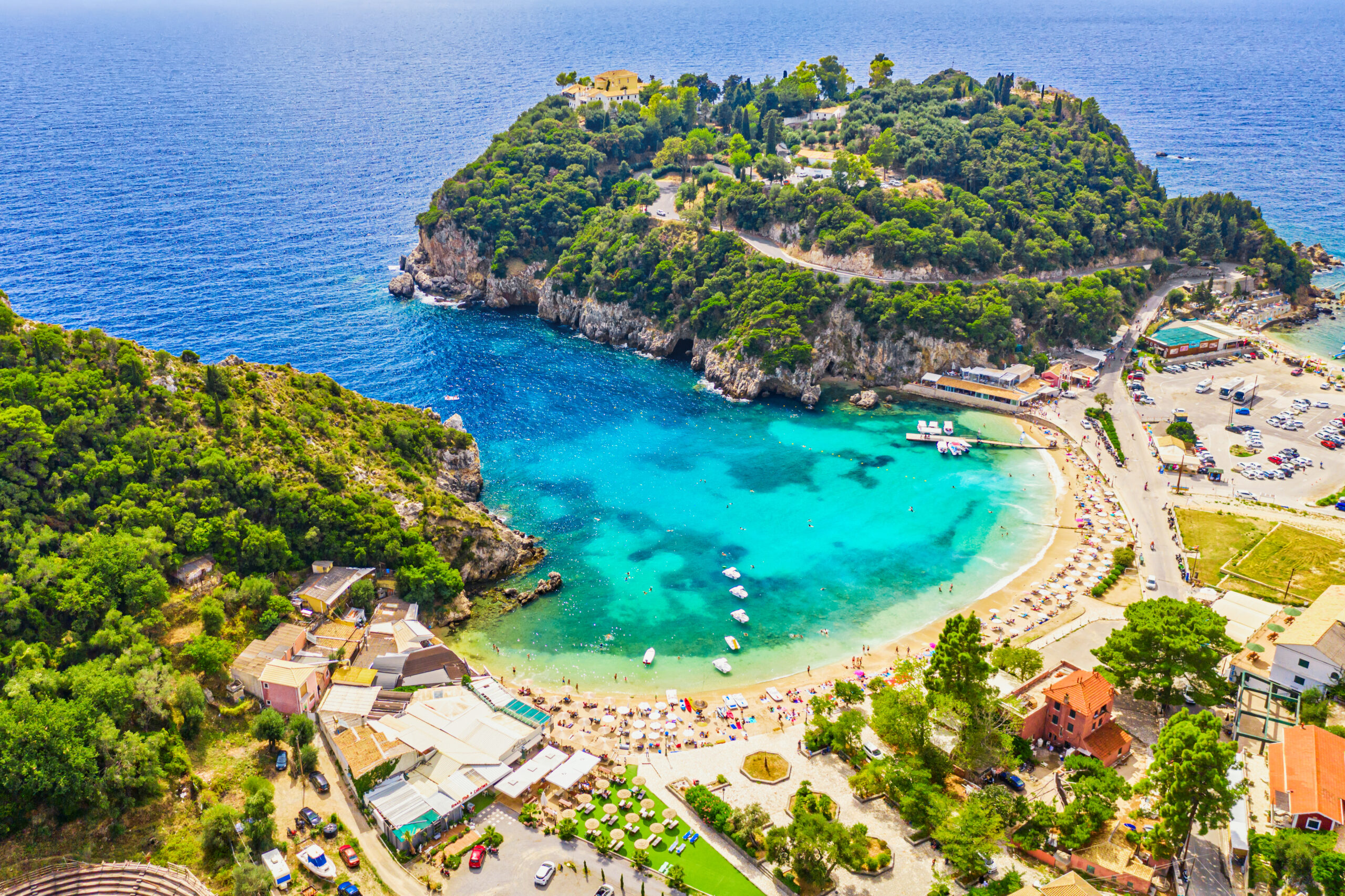 Exploring Corfu: The Ultimate Guide to Greece's Emerald Island - Geography and Climate of Corfu